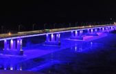 Новый мост в Барнауле стал “светлым”!